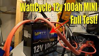 Beginner friendly review of the Wattcycle 12v 100ah MINI Lifepo4 Battery!