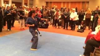 Jessica Moyher karate forms