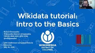 2020-July-30 Wikidata tutorial: introduction to the basics, Wikidata track (Fernandez)