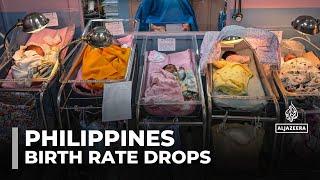 Philippines faces economic challenges from falling birth rate and aging population