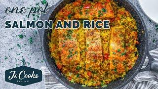 Fast One Pot Salmon and Rice - Your Go-To Lunch in Minutes!