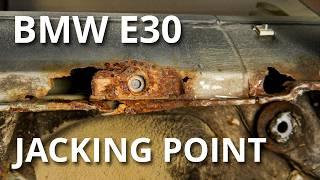 BMW E30 Jacking Point & Rear Arch Repair | BMW E30 Touring Restoration - Part 14