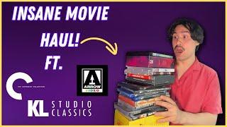 Massive Movie Haul | Arrow Video Sale, Criterion Collection Sale, and Kino Lorber 4k Sale