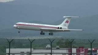 IL-62 Air Koryo Vladivostok Airport