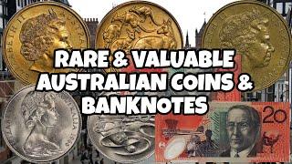 Rare & Most Valuable Australian Coins & Banknotes Worth Up To $4000