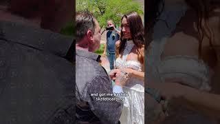 Bam Margera gets Married!? again? wow. incredible #bammargera #marriage #mud #skateboarding #steveo