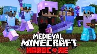 100 Players Simulate Medieval Battle Royale in Minecraft!