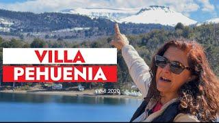 Recorriendo Villa Pehuenia, una experiencia en la nieve