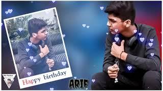 Birthday Wishes _Arif_Mee Nestham Hussain Creations