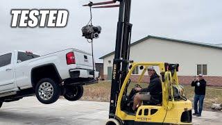 Cleetus Tests the Motion Raceworks Engine Lift Plates