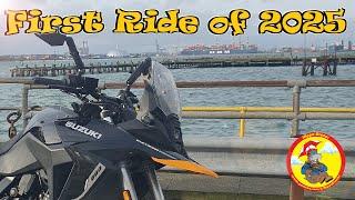 First Ride of 2025 | Suzuki V-Strom 800