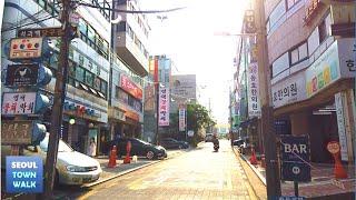 【4K】Walk Seoul Korea - 서울 명일동(1동) 골목 걷기┃Myeongil-dong(1dong) Alley [강동구2┃Gangdong-gu2] 1(2)-6