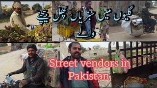 Pakistani street vendors | street sellers in Pakistan