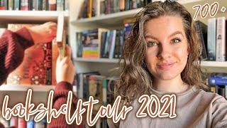 NEW BOOKSHELF TOUR 2021 // Rearranging Over 700 Books After Moving To Edinburgh