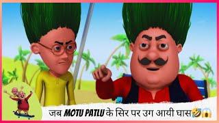 जब Motu Patlu के सिर पर उग आयी घास | Motu Patlu | मोटू पतलू