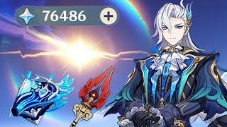 WISHING FOR NEUVILLETTE AND WEAPON BANNER! | Genshin Impact 4.1 Wish