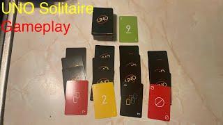 UNO Solitaire Gameplay