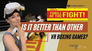 FIGHT ME - and leave me sore for days: THRILL OF THE FIGHT Review
