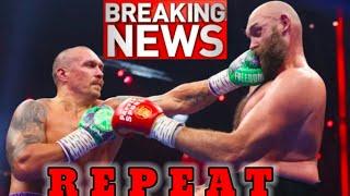 BREAKING NEWS ️ OLEKSANDR USYK DEFEATS TYSON FURY BY UNANIMOUS DECISION 