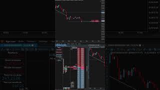 Так торговать нельзя. Пробой уровня cherms #binance #trading #futures #bitcoin #scalping #crypto