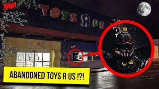 DO NOT EXPLORE AN ABANDONED TOYS R US AT 3AM (What is HE Doing here?!)