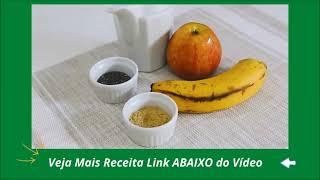 VITAMINA SECA BARRIGA - vitamina seca barriga (banana - chia -maçã ) sacia a fome e emagrece