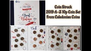 Coin Struck - 2019 A-Z 10p Coin Set from Caledonian Coins