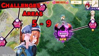 Challenge Areas (5 - 9) Event Grey Revolution (No commentary) | Magia Record JP