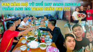 Quanglinhvlogs || Cả Team Hoang Mang ? Khi Thấy Fan Hâm Mộ Từ Huế Bay Sang Angola - Tạo Bất Ngờ