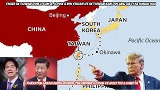 China in Taiwan run a tum, US in kan en liam dawn lo an ti ta hmiah mai, India in thlawhna a chan