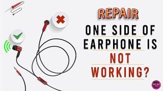 Repair Earphones/Headphone if one side is not working | Repair Earphone | Fix your earphone |