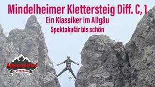 Mindelheimer Klettersteig Diff.  C,1 im Kleinwalsertal