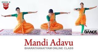 BHARATHANATYAM | " Mandi Adavu " | EPI_36 | #AISHUSDANCESTUDIO | CLASSICAL DANCE | ROOPAKA TALA