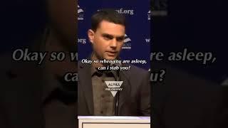 "Why does the first trimester FETUS have MORAL VALUES?" || Answered by Ben Shapiro #shorts #abortion