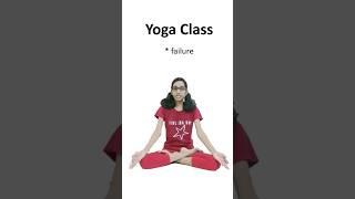 Yoga Class #shorts #yoga #comedy  #yogateacher #yogatrainer #yogalesson