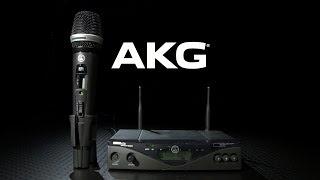 AKG WMS470 C5 Vocal Set Band 9U Wireless Microphone System | Gear4music demo