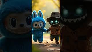 labubu running  #cutelabubu #dancinglabubu #funmoments #kawaii #labubu #toycollector #labubusong