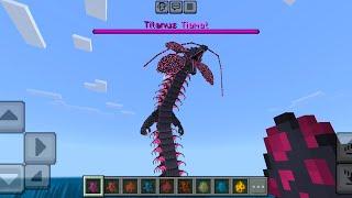 Titanus Tiamat UPDATE MOD in Minecraft PE