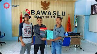 Ajukan Sengketa PilKaDa ke Bawaslu Belitung Pasangan Ronny Setiawan dan Siti Maghfiroh
