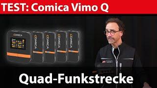 Test: Comica Vimo Q – günstige Funkstrecke mit vier Sendern