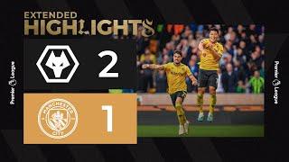 Hwang Hee-Chan sinks the treble winners! | Wolves 2-1 Man City | Extended Highlights