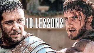 LIFE-CHANGING Stoic Lessons From Gladiator (I & II)