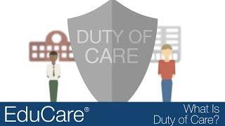 What is Duty of Care?