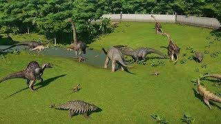 Every Dinosaur Type in One Single Pen! - Jurassic World Evolution Cinematic episode 05 (Season 3)