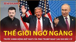 Tân Tổng thống Donald Trump gây bất ngờ với động thái đầu tiên ngay sau khi đắc cử | Vietnam Plus