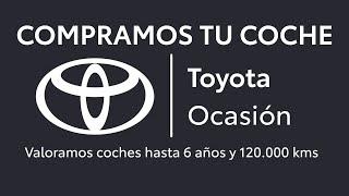 Compramos tu coche en Toyota Ourense. Valoramos coches hasta 6 meses y 120.000 kms