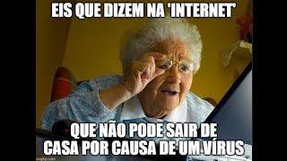 meme idosa dançando corongavírus whatsapp