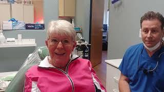 Mini dental implants with Dr Matt Lasorsa and his patient Linda