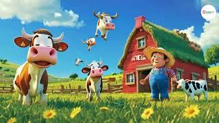 Old MacDonald Had a Farm | Old MacDonald Rhyme | Little Geniuses Nursery Rhyme & Kids Song  #youtube