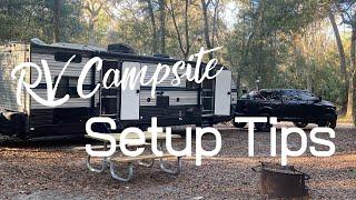 RV Campsite Setup Tips ️